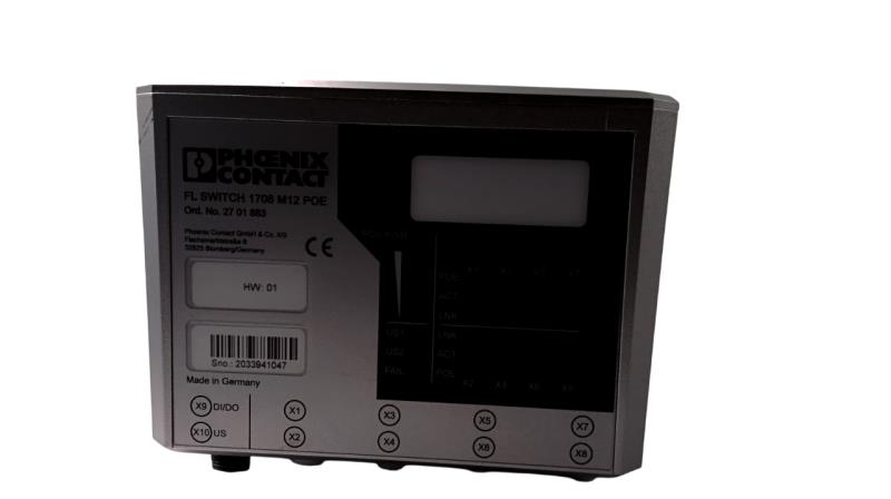 PHOENIX CONTACT FL SWITCH 1708 M12 POE
