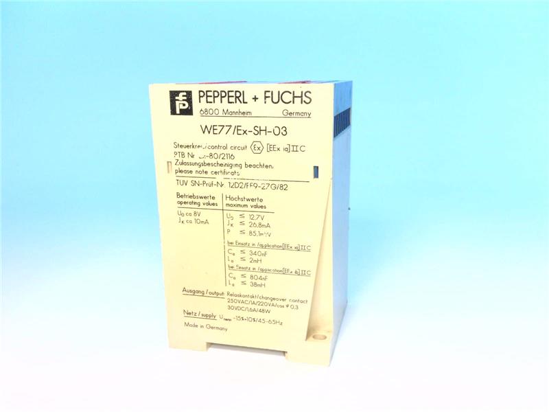 PEPPERL & FUCHS WE77/EX-SH-03