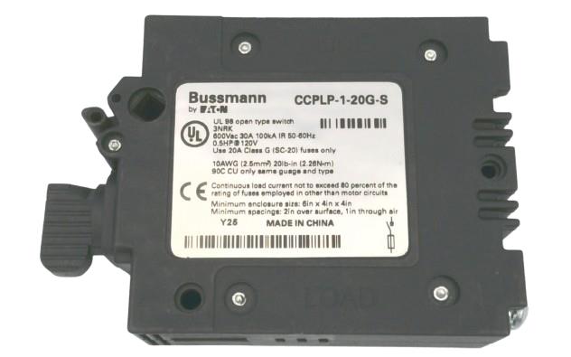 EATON CORPORATION CCPLP-1-20G-S