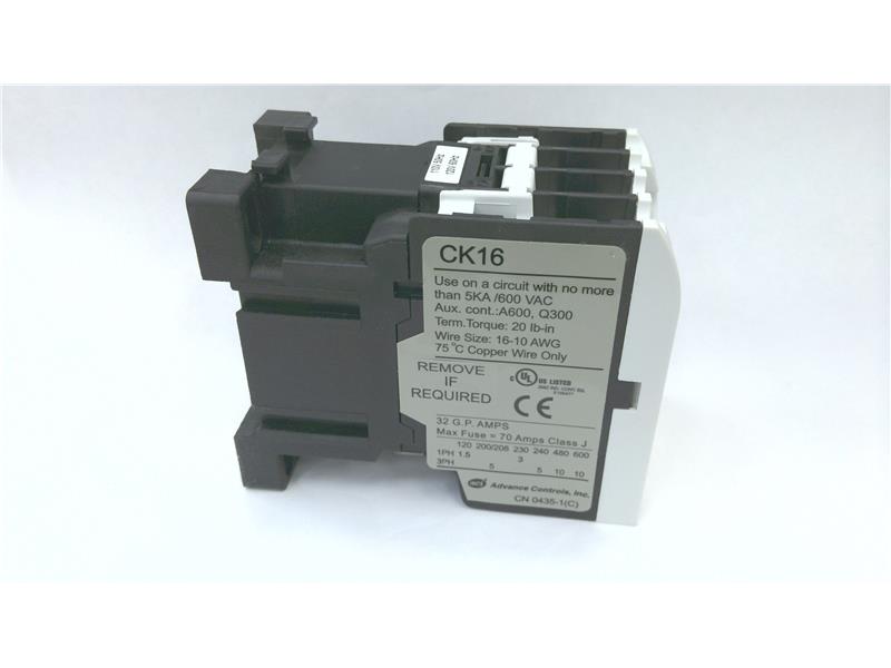 ADVANCED CONTROL SYSTEMS CORP CK16.440-120