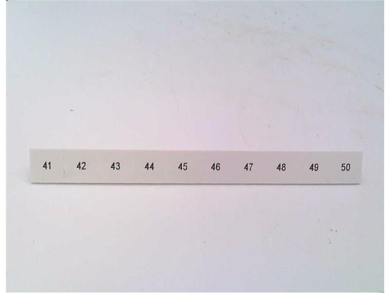 PHOENIX CONTACT ZB10 LGS:FORTL.ZAHLEN 41-50