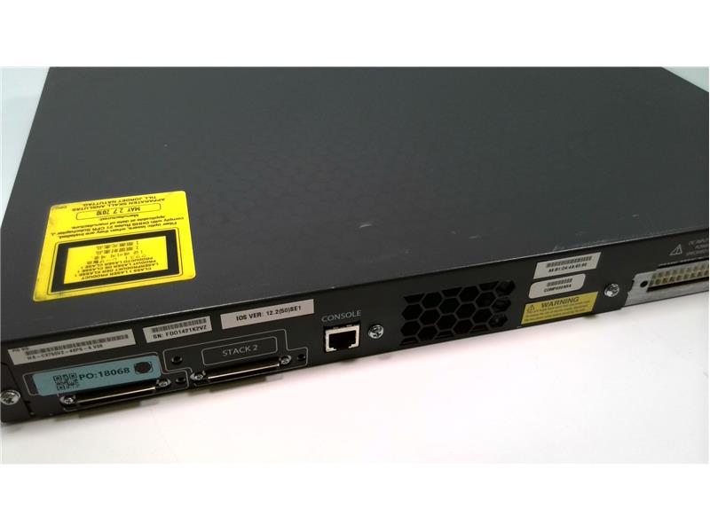 CISCO WS-C3750V2-48PS-SV05