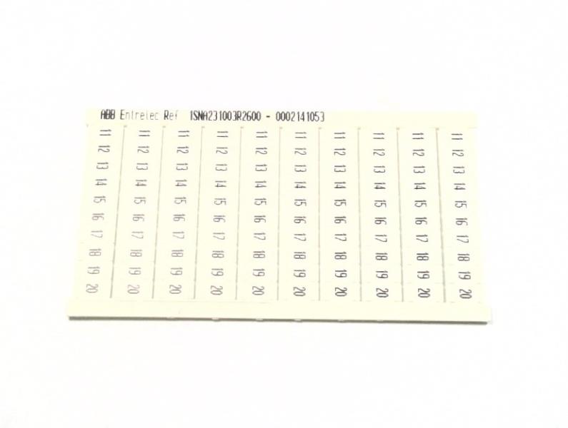 ASEA BROWN BOVERI 1SNA231003R2600