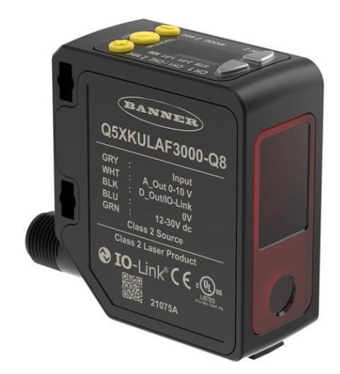 BANNER ENGINEERING Q5XKULAF3000-Q8