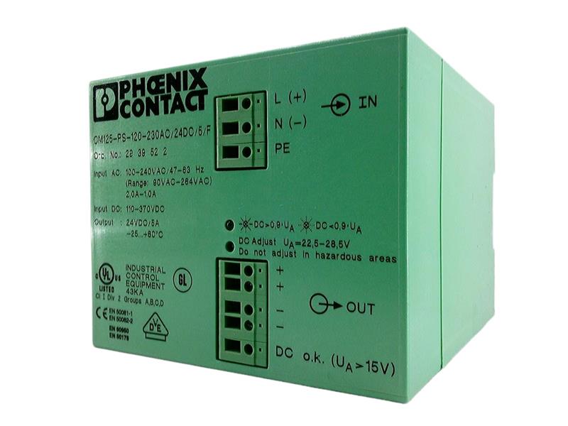 PHOENIX CONTACT CM125-PS-120-230AC/24DC/5/FC/5/F