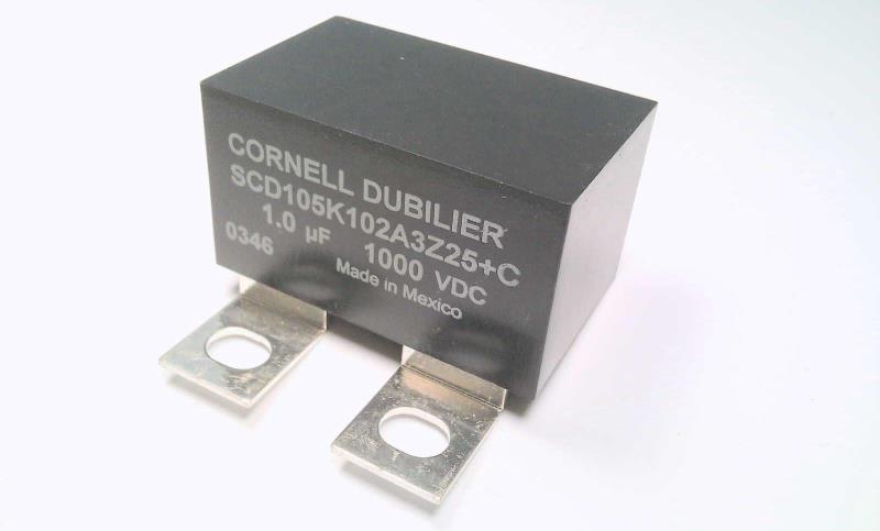 CORNELL DUBILIER SCD105K102A3Z25+C
