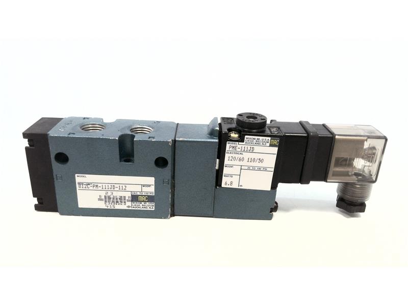 MAC VALVES INC 812C-PM-111JD-112