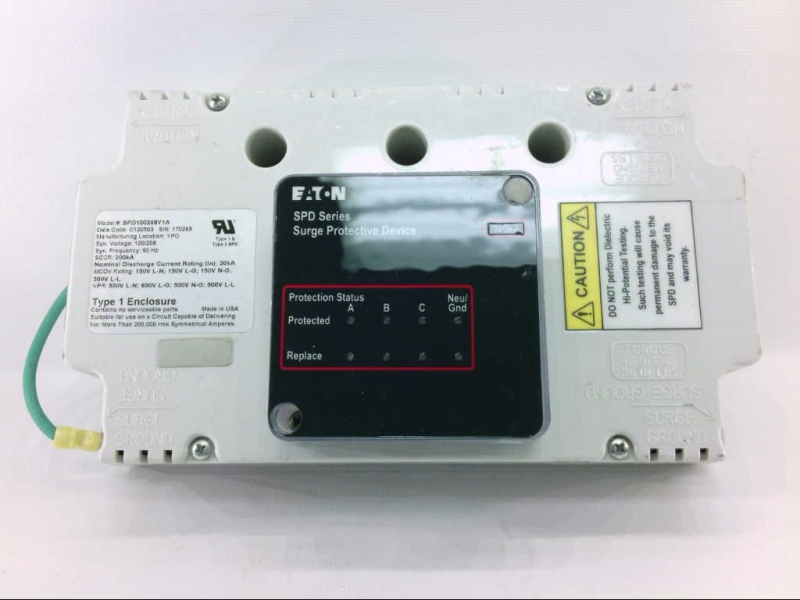 EATON CORPORATION SPD100208Y1A