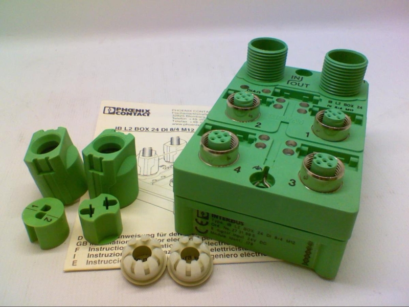 PHOENIX CONTACT IB-L2-BOX-24-DI-8/4-M12