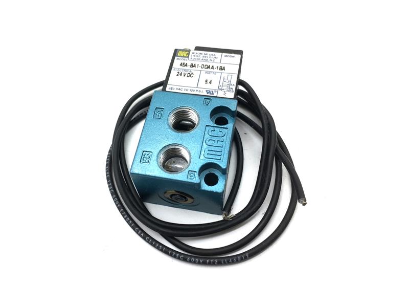 MAC VALVES INC 45A-BA1-DDAA-1BA