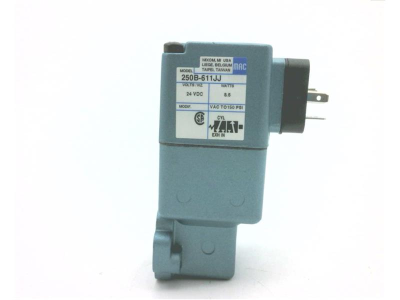 MAC VALVES INC 250B-611JJ