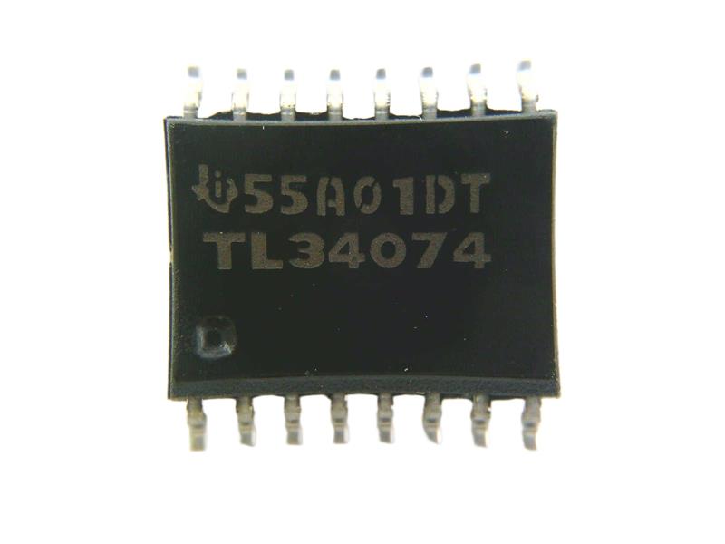 TEXAS INSTRUMENTS SEMI TL34074DW