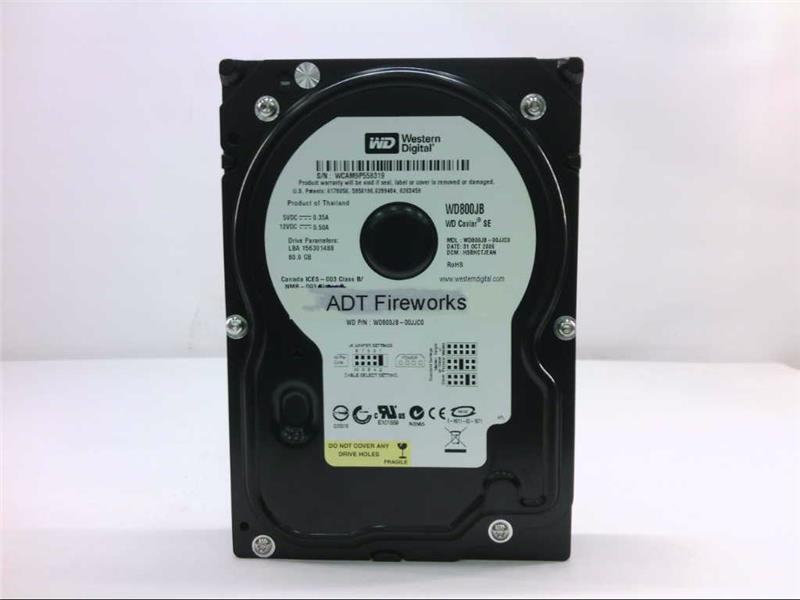 WESTERN DIGITAL WD800JB-00JJC0
