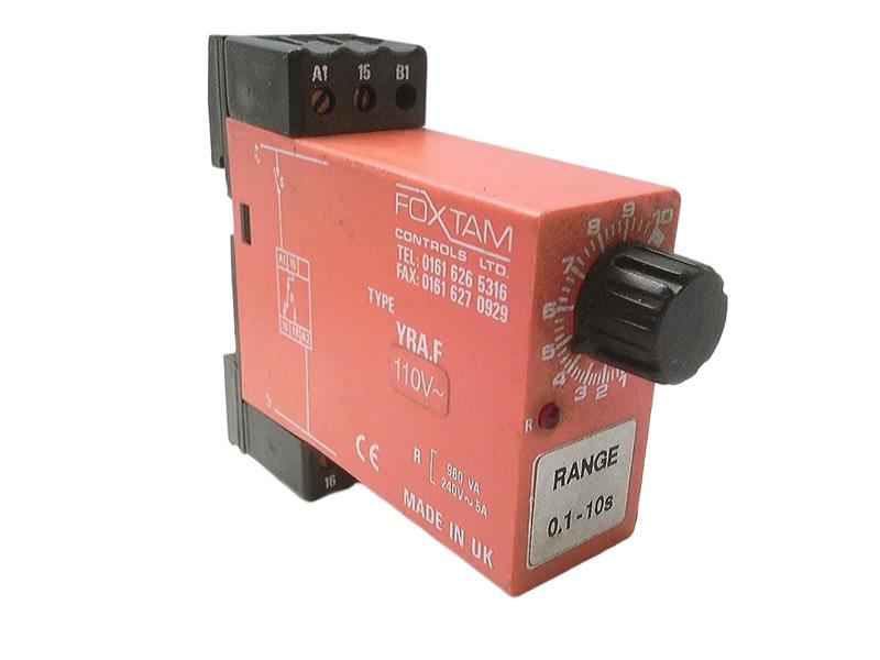 YRA.F/0.1-10S/110VAC by NORTONICS FOXTAM LIMITED