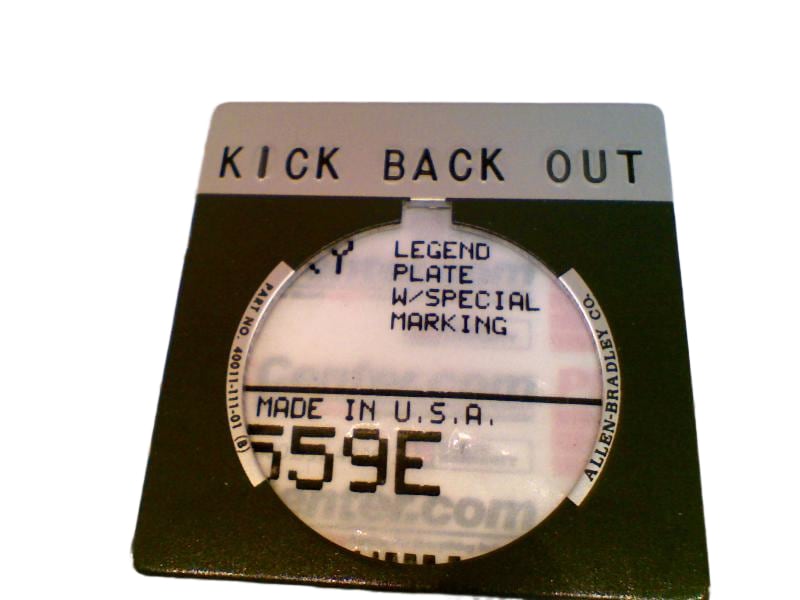 ALLEN BRADLEY 800T-X559E/KICK-BACK-OUT