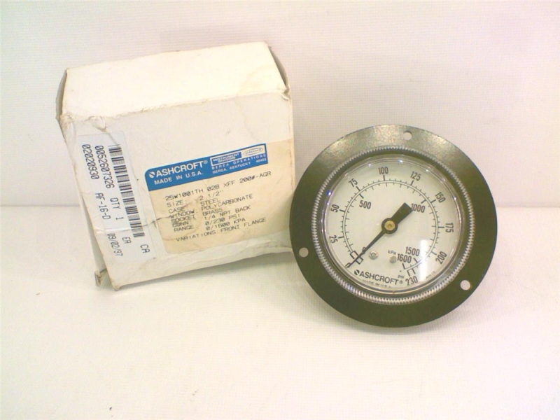 ASHCROFT 25W1001TH-02B-XFF