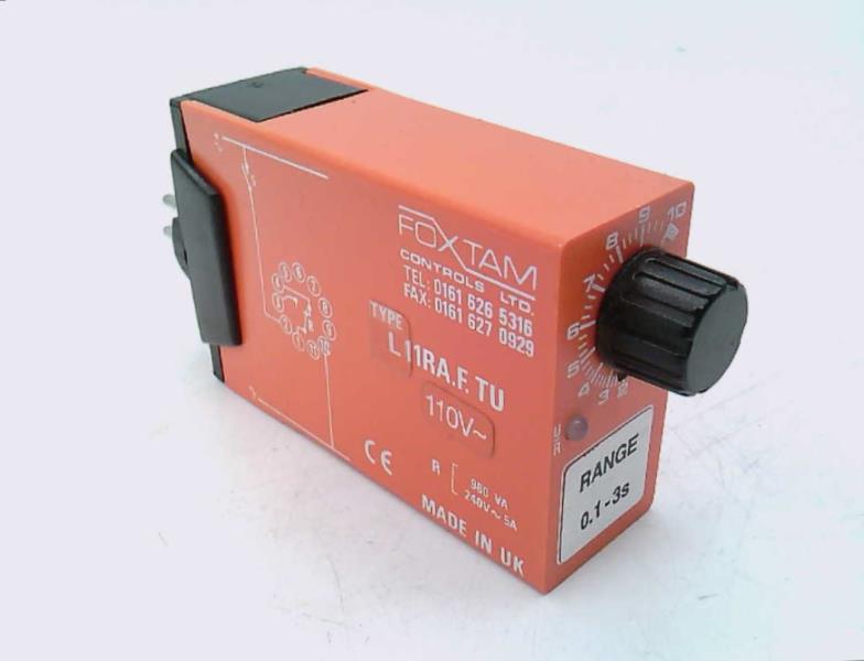L11RA.F.TU/0.1-3SEC/110VAC by NORTONICS FOXTAM LIMITED
