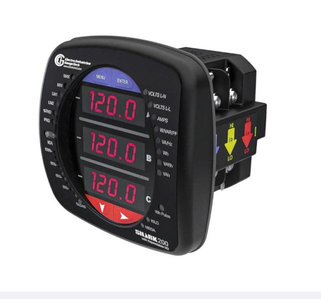 ELECTRO INDUSTRIES SHARK200T-60-10-V2-D-20MAOS-X-X