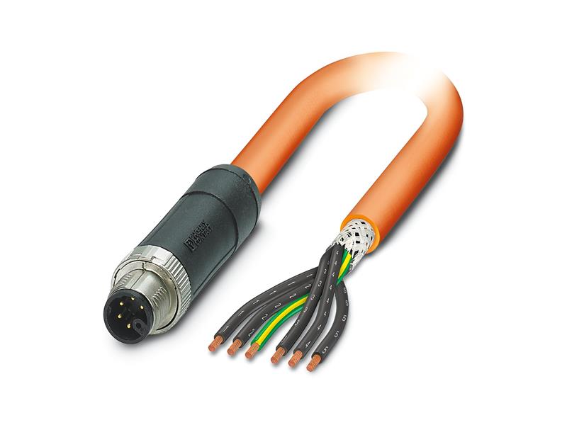 PHOENIX CONTACT SAC-6P-M12MSM/ 3,0-PUR PE SH