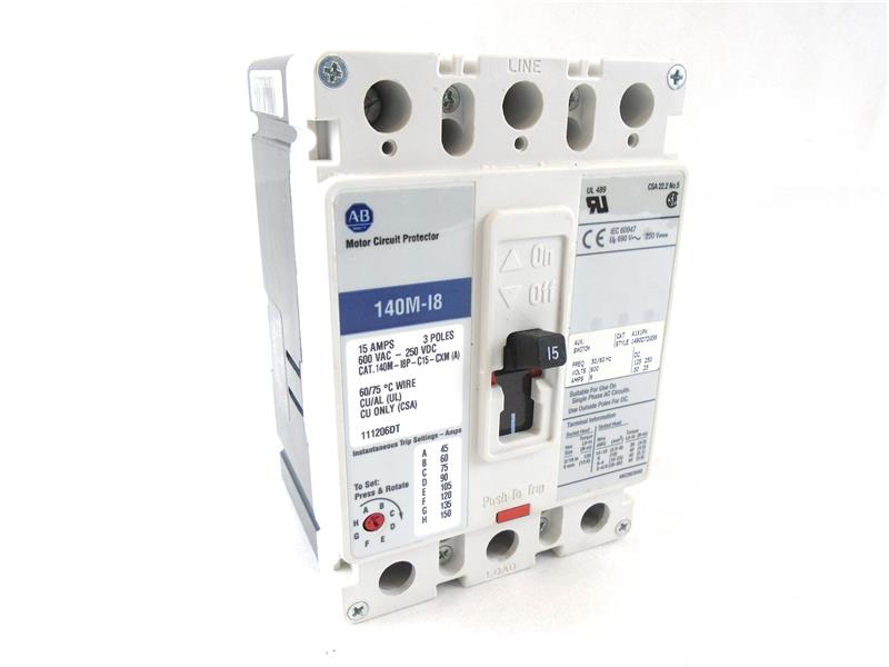 ALLEN BRADLEY 140M-I8P-C15-CXM