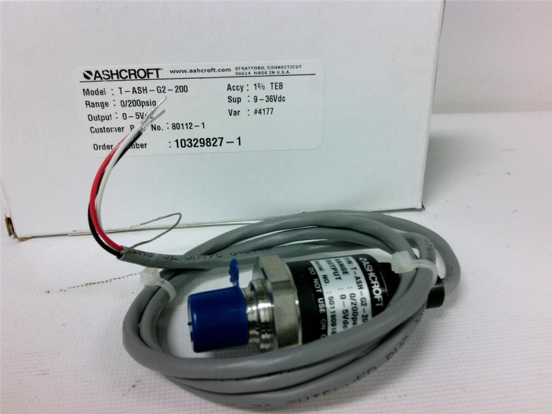 ASHCROFT T-ASH-G2-200