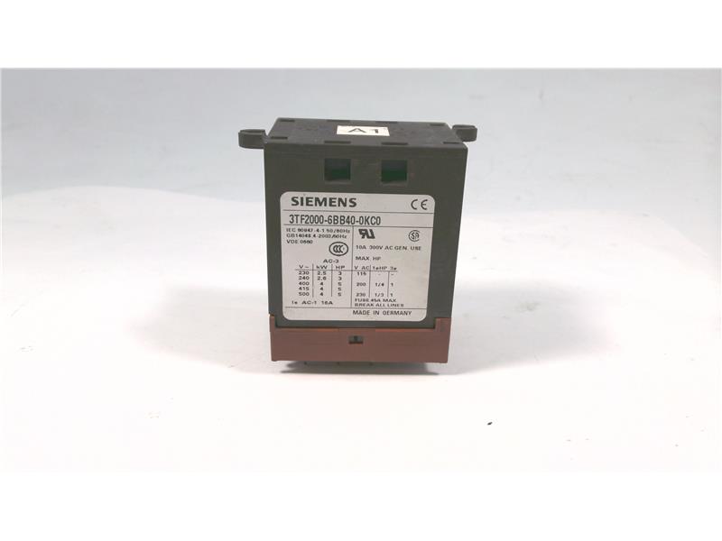 SIEMENS 3TF2000-6BB40-0KC0 