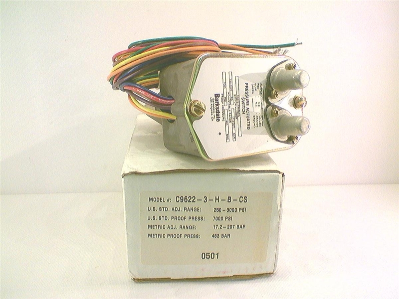 BARKSDALE C9622-3-H-B-CS