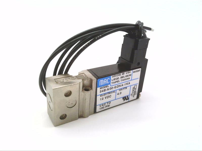 MAC VALVES INC 34B-N00-GDNA-1KA