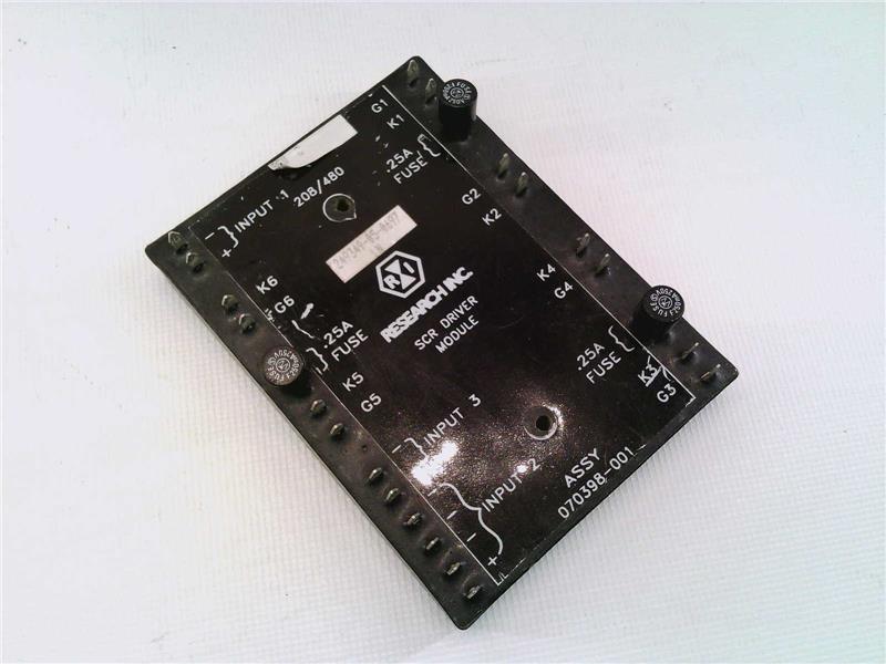 RESEARCH INC 070398-001