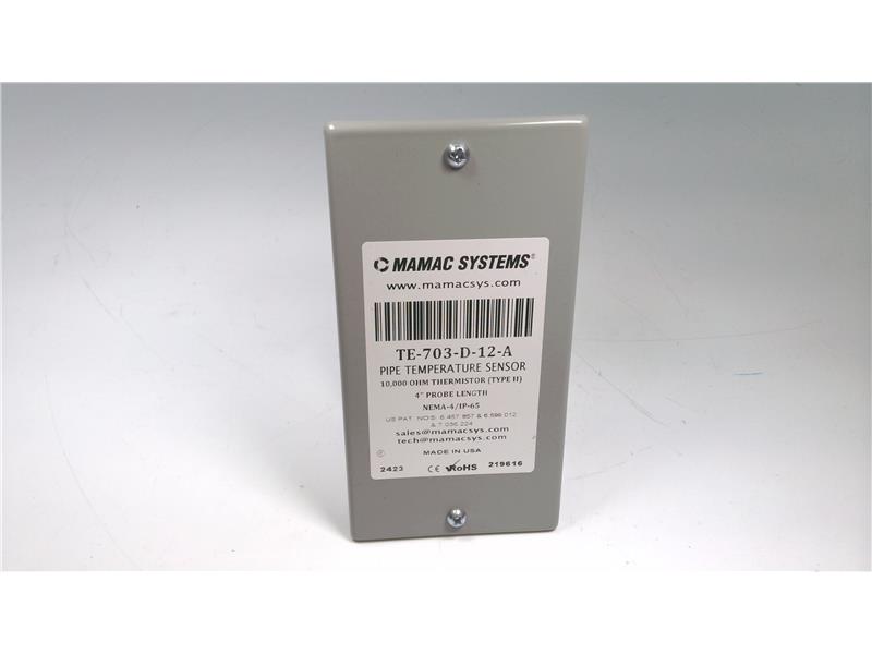 MAMAC SYSTEMS TE-703-D-12-A-1