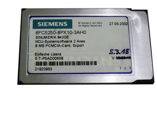 SIEMENS 6FC5250-6PX10-3AH0