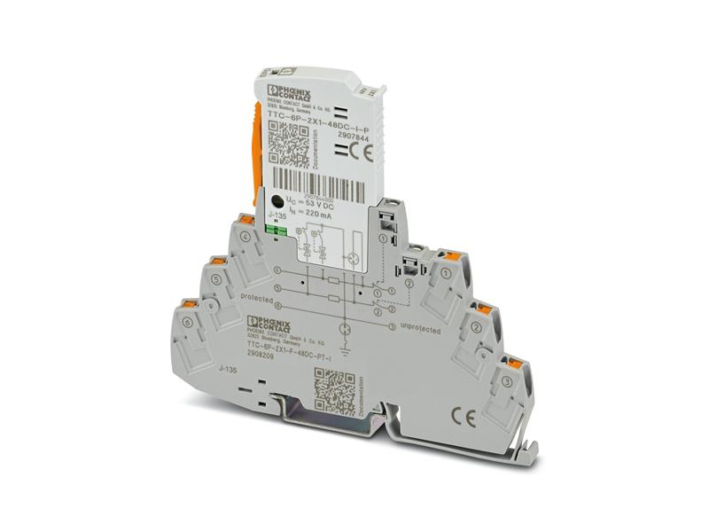TTC-6P-2X1-F-48DC-PT-I by PHOENIX CONTACT