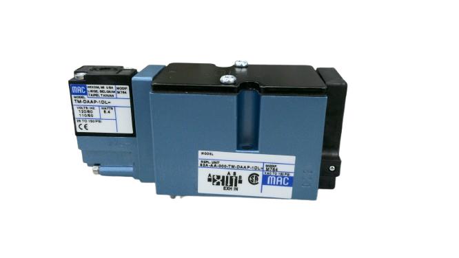 82A-AA-000-TM-DAAP-1DL by MAC VALVES INC