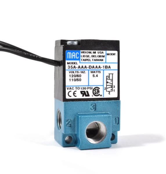 MAC VALVES INC 35A-B00-DAAC-4BA