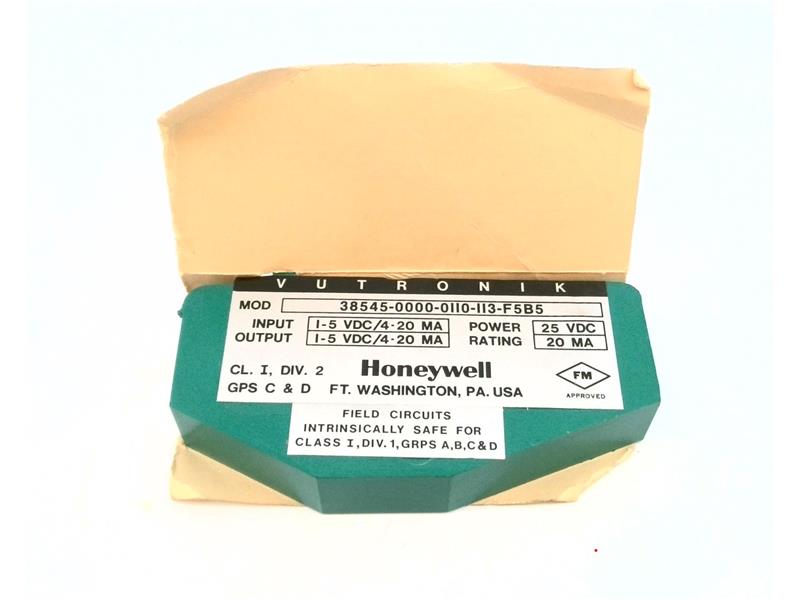 HONEYWELL 38545-0000-00110-113-F5B5
