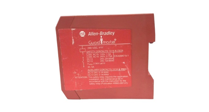 ALLEN BRADLEY 440R-ZBL220Z24