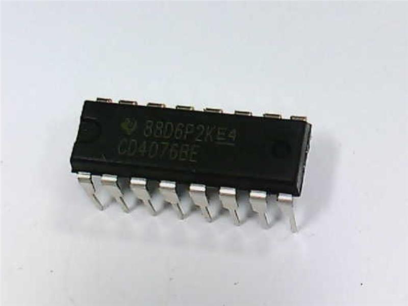 TEXAS INSTRUMENTS SEMI CD4076BE