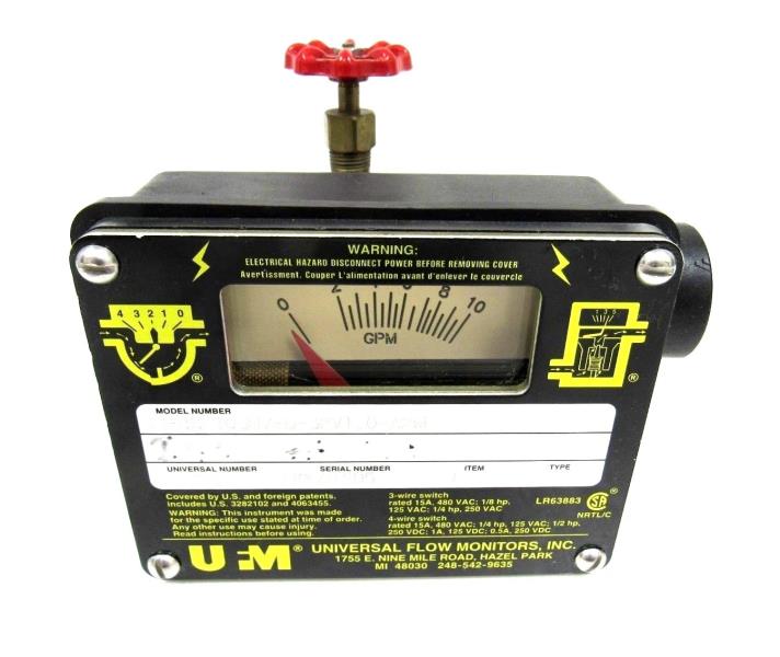 SN-BIB7GMV-6-32V1.00-A0ND by UNIVERSAL FLOW MONITORS