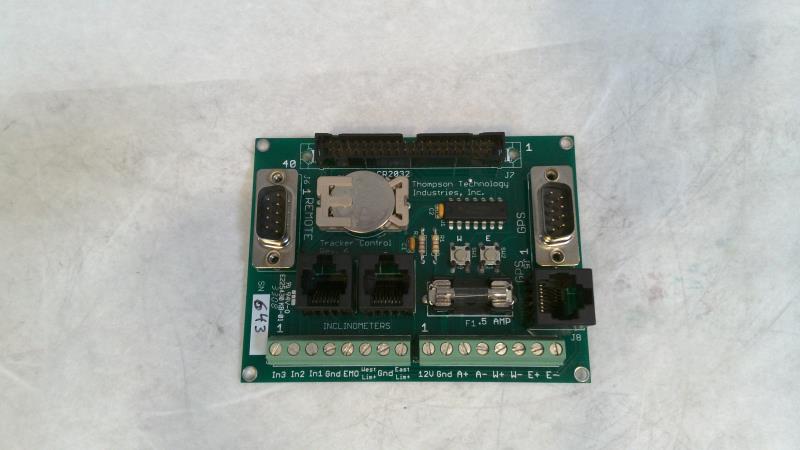 THOMPSON INDUSTRIES TRACKER CONTROL