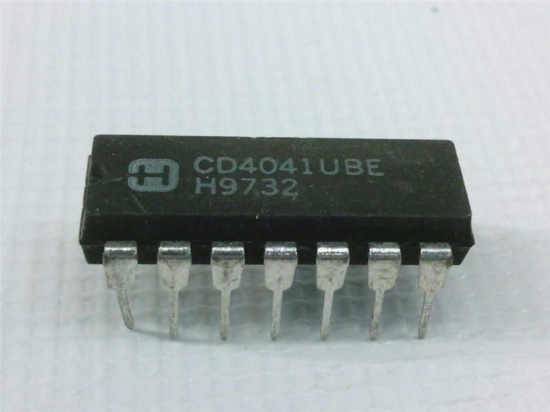 CD4041UBE by HARRIS CORPORATION