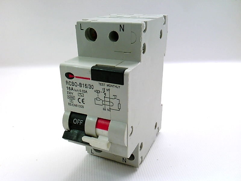 RCBO-B16/30 by LEWDEN