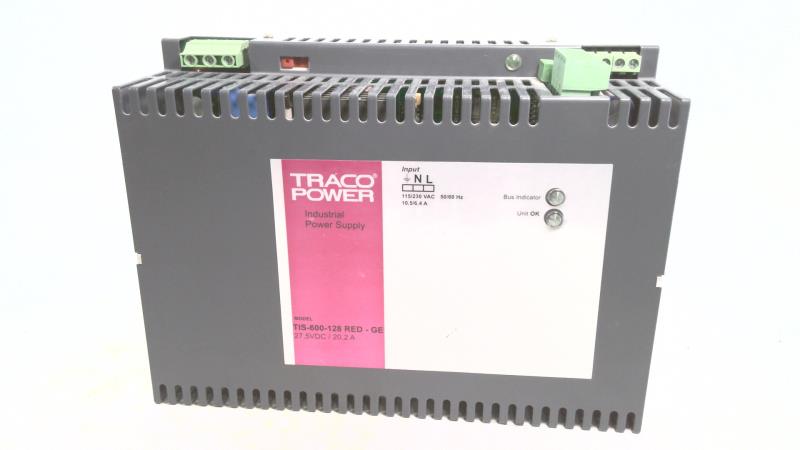 TRACO ELECTRIC TIS 600-128 RED-GE