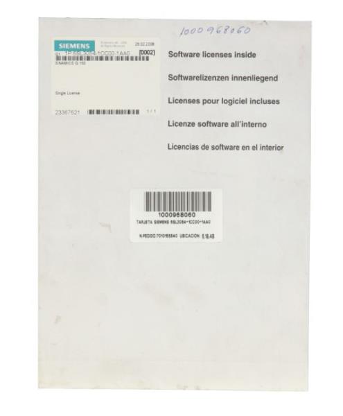 SIEMENS 6SL3054-1CC00-1AA0