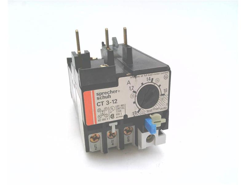 SPRECHER & SCHUH CT-3-12-1.6