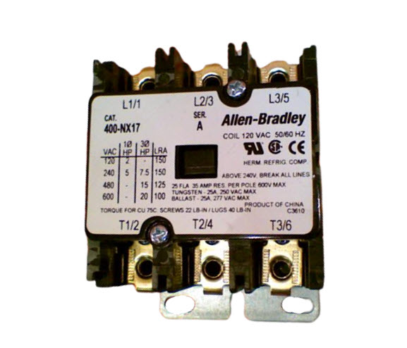 ALLEN BRADLEY 400-NX17