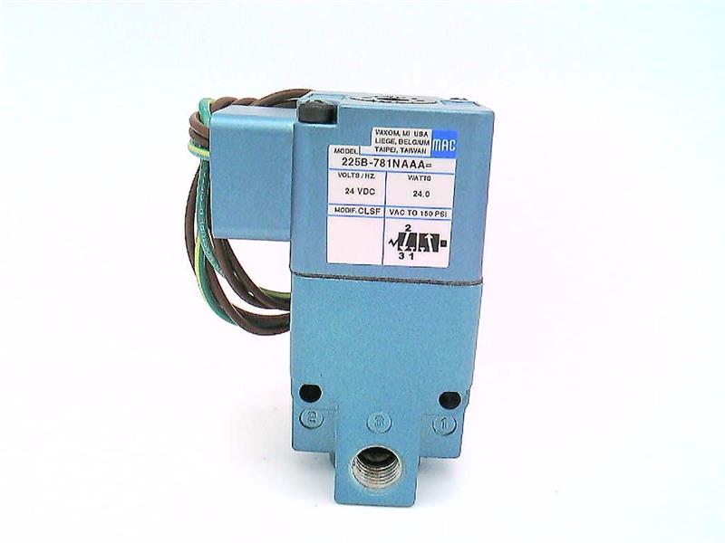 MAC VALVES INC 225B-781NAAA