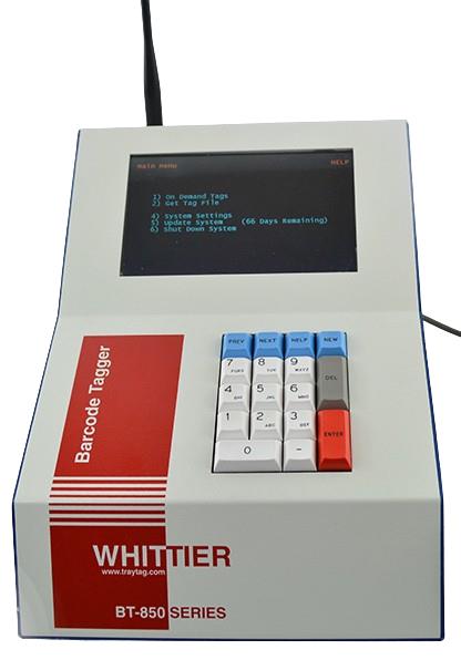 WHITTIER MAILING PRODUCTS WMP-BT850W