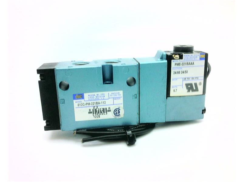 MAC VALVES INC 812C-PM-221BA-112