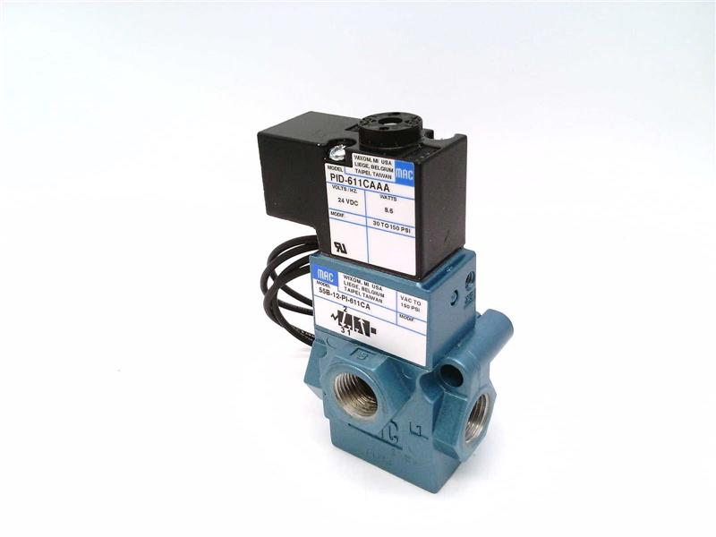 MAC VALVES INC 55B-12-PI-611CA