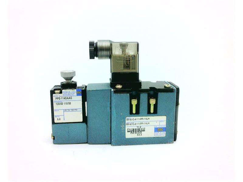MAC VALVES INC MV-A1C-A111-PP-114JH